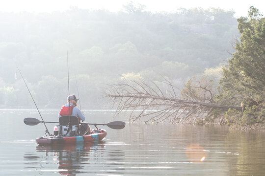 Fishing the downfall in Texas