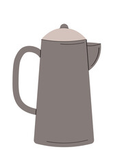 Coffee grey jug