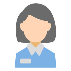receptionist flat icon