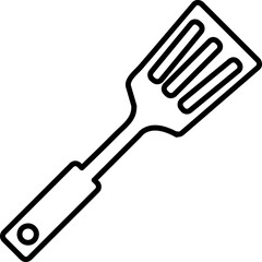 spatula vector icon trendy symbol template on white background