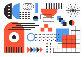 Geometric shapes set