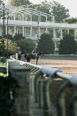 Horse racing at Keeneland
