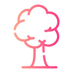 tree gradient icon