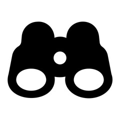 binoculars glyph icon