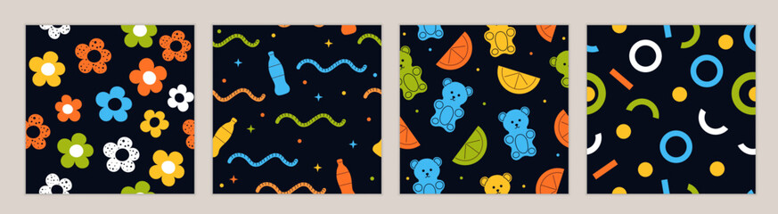 Set of abstract patterns