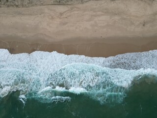 Obraz na płótnie Canvas Drone aerial imagery from coastal New South Wales, Australia.