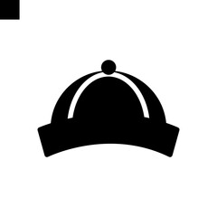 hat chinese icon vector