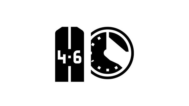 eau de toilette edt cosmetic glyph icon animation