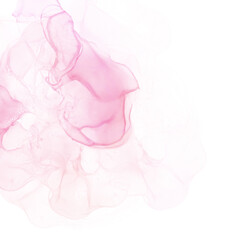 Abstract Pink Purple Liquid Texture