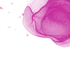 Abstract Pink Purple Liquid Texture