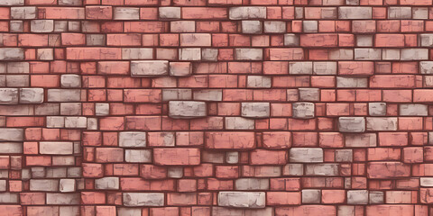 colorful brick wall 020