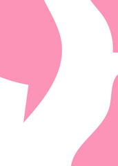 Pink Abstracts Shape Corners Background 