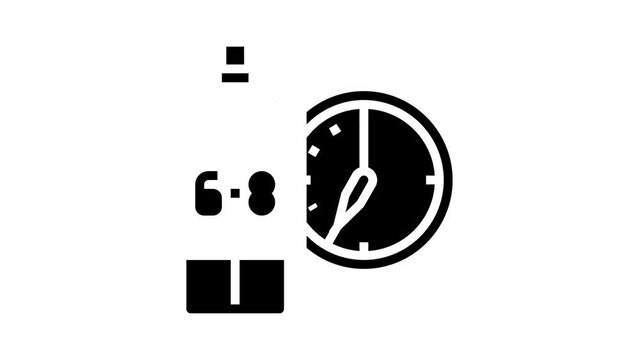 eau de parfum edp cosmetic glyph icon animation