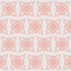 Crystal Floral Seamless Pattern Background Nature Plant Aboriginal Damask Art
