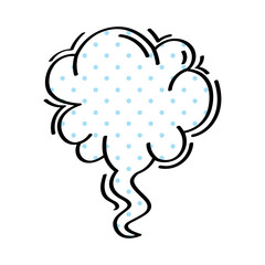 speech bubble pop art