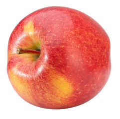 Fresh Red apple with leaves on white background, Red envy apple on white background PNG File.