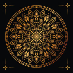 Mandala background Premium Vector