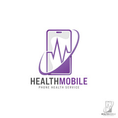 Health Mobile Phone Repair and Service Logo Template