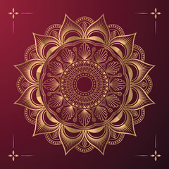 Mandala background premium Vector