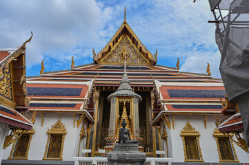 Fototapeta premium Temple of the Emerald Buddha, Wat Phra KaewBangkok, Thailand,one of Bangkok's most famous tourist sites