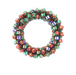 Obraz premium Present Themed Font - Letter O