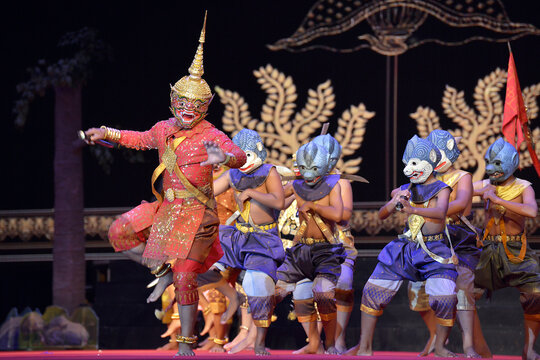Traditional Khmer show