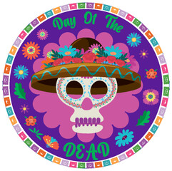 Day of the Dead banner design