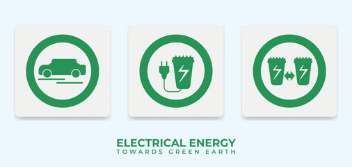 electric energy recharging instructions logo