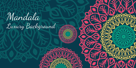 MANDALA BACKGROUND LUXURY