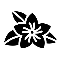 blossom glyph icon