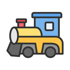 Naklejka premium Train