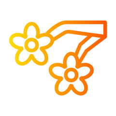 sakura gradient icon