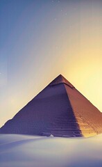 Obraz na płótnie Canvas Winter in Giza