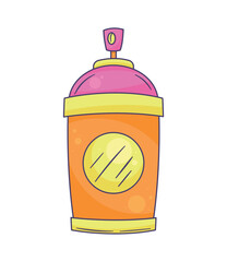 spray paint nineties pop art