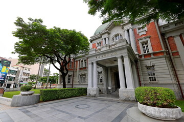 National Museum of Taiwan Literature, former government building showcasing literary artifacts from native & colonial writers in Tainan, Taiwan