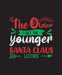 Ugly Christmas typography funny t shirt design
