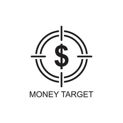 money target icon , business icon