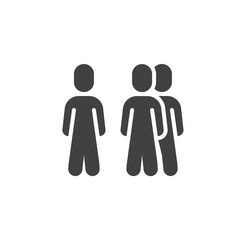 Team leader vector icon