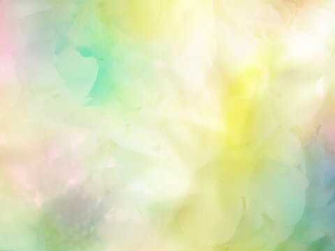 Abstract of the multi colored flower background