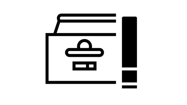 shotshell ammo line icon animation