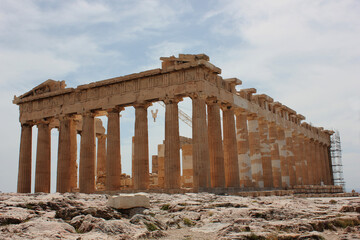 Obraz premium Parthenon temple, Acropolis in Athens, Greece