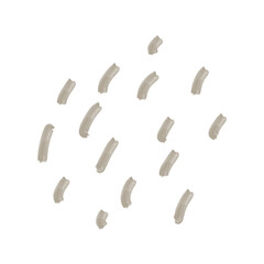 Organic abstracts shapes watercolor brush earth tone style 