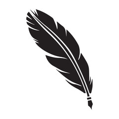 Bird, feather, fringe icon