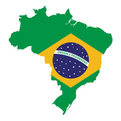 map of brazil