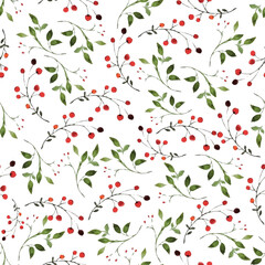 Happy Christmas seamless pattern Background Wallpapers