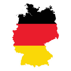 Obraz premium map of germany