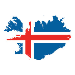 map of iceland