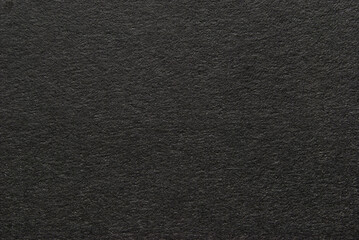 Black grainy paper sheet texture
