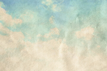retro sky background