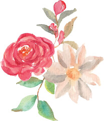 floral bouquet watercolor	